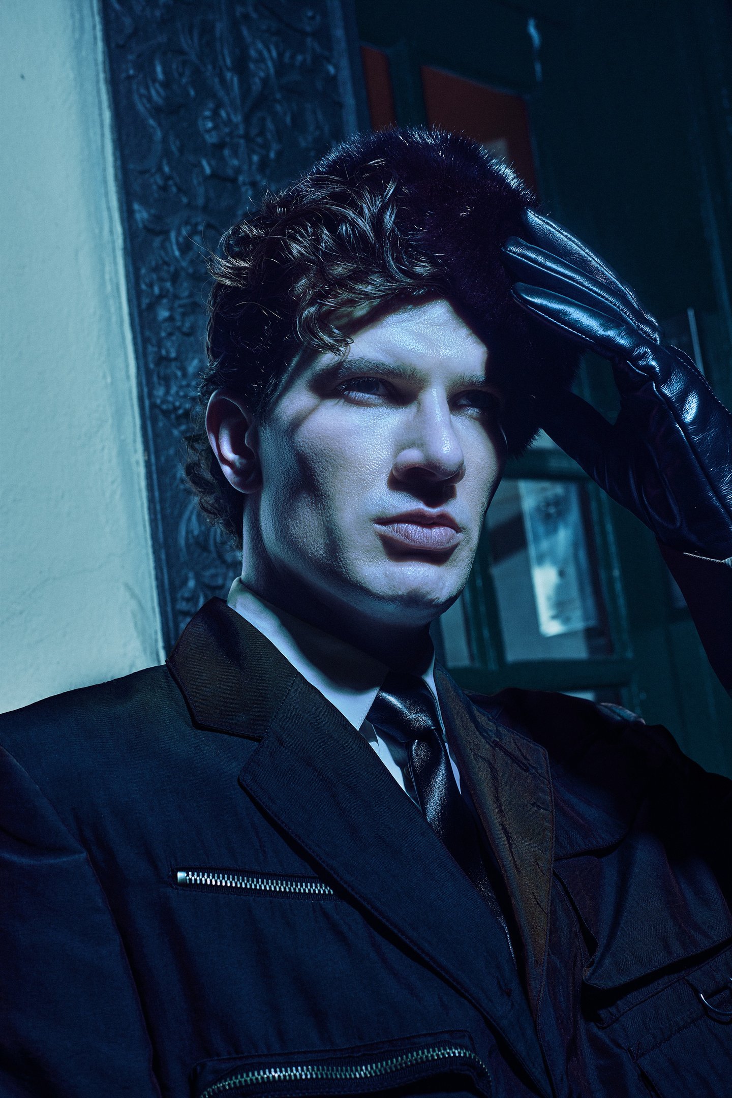 Editorial portrait by Abel Rain